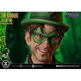 DC Comics Real Elite Masterline Series Statue 1/3 The Riddler All In One (Design by Carlos D'Anda) Deluxe Version 74 cm