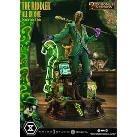 DC Comics Real Elite Masterline Series Statue 1/3 The Riddler All In One (Design by Carlos D'Anda) DX Bonus Version 74 cm