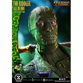 DC Comics Real Elite Masterline Series Statue 1/3 The Riddler All In One (Design by Carlos D'Anda) DX Bonus Version 74 cm