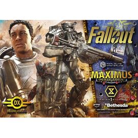 Fallout Real Elite Masterline Statue 1/4 Maximus Power Armor Deluxe Version 67 cm