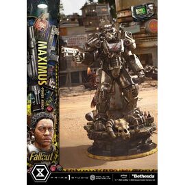 Fallout Real Elite Masterline Statue 1/4 Maximus Power Armor DX Bonus Version 67 cm