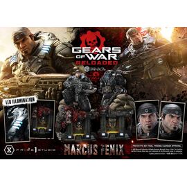 Gears of War: Reloaded Real Elite Masterline Series Statue 1/3 Marcus Fenix Ultimate Version 97 cm