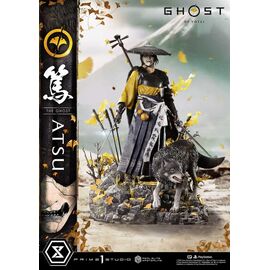 Ghost of Yotei Real Elite Masterline Statue 1/4 Atsu 59 cm