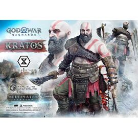 God of War: Ragnarok Real Elite Masterline Series Statue 1/3 Kratos Ultimate Version 95 cm