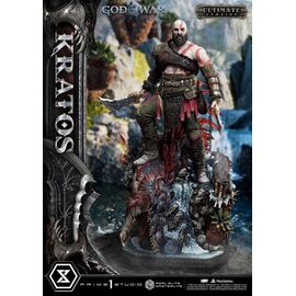 God of War: Ragnarok Real Elite Masterline Series Statue 1/3 Kratos Ultimate Version 95 cm