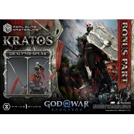 God of War: Ragnarok Real Elite Masterline Series Statue 1/3 Kratos Ultimate Bonus Version 95 cm