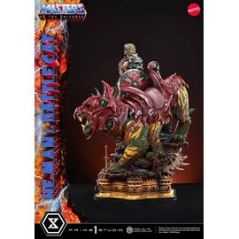 Masters of the Universe Real Elite Masterline Series Statue 1/4 He-Man & Battle Cat 86 cm