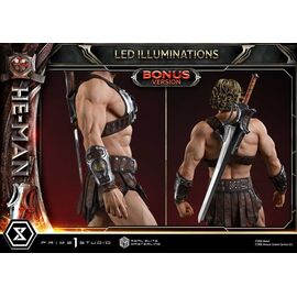 Masters of the Universe (2026 Film) Real Elite Masterline Series Statue 1/3 He-Man DX Bonus Version 117 cm