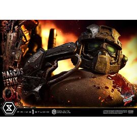 Gears of War: Reloaded Real Elite Masterline Series Statue 1/3 Marcus Fenix Ultimate Bonus Version 97 cm