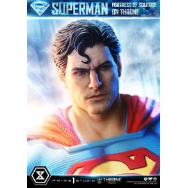 DC Comics Throne Legacy Collection Statue Statue 1/4 Superman Fortress of Solitude on Throne (Design by Gabriele Dell'Otto) 52 cm