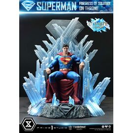 DC Comics Throne Legacy Collection Statue Statue 1/4 Superman Fortress of Solitude on Throne (Design by Gabriele Dell'Otto) Ultimate Version 52 cm