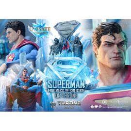 DC Comics Throne Legacy Collection Statue Statue 1/4 Superman Fortress of Solitude on Throne (Design by Gabriele Dell'Otto) Ultimate Bonus Version