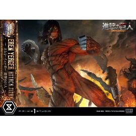 Attack on Titan (TV animation) Ultimate Diorama Masterline Statue Eren Yeager Attack Titan 81 cm