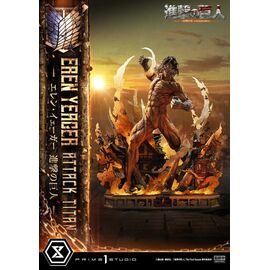 Attack on Titan (TV animation) Ultimate Diorama Masterline Statue Eren Yeager Attack Titan 81 cm