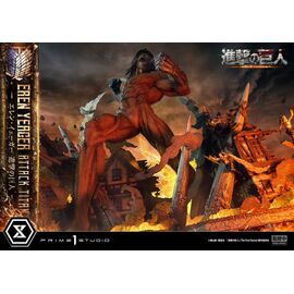 Attack on Titan (TV animation) Ultimate Diorama Masterline Statue Eren Yeager Attack Titan 81 cm