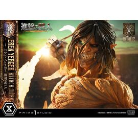 Attack on Titan (TV animation) Ultimate Diorama Masterline Statue Eren Yeager Attack Titan Bonus Version 81 cm