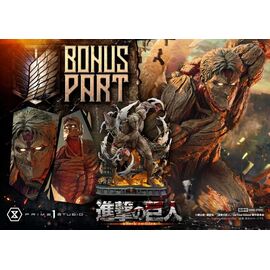 Attack on Titan (TV animation) Ultimate Diorama Masterline Statue Reiner Braun Armored Titan Bonus Version 75 cm
