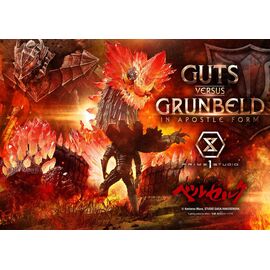 Berserk Ultimate Diorama Masterline Series Statue Berserk Guts vs. Grunbeld in Apostle Form  58 cm