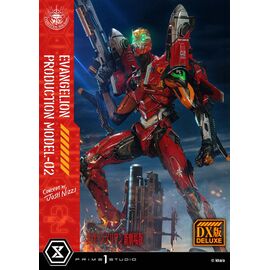 Rebuild of Evangelion Ultimate Diorama Masterline Series Statue Evangelion Production Model-02 (Concept By Josh Nizzi) Deluxe Bonus Version 73 cm