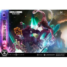 Godzilla x Kong: The New Empire Ultimate Diorama Masterline Series Statue Kong vs Skar King 104 cm