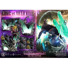 Godzilla x Kong: The New Empire Ultimate Diorama Masterline Series Statue Kong vs Skar King 104 cm