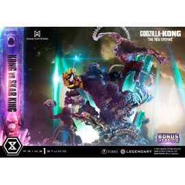 Godzilla x Kong: The New Empire Ultimate Diorama Masterline Series Statue Kong vs Skar King Bonus Version 104 cm