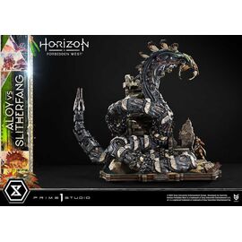 Horizon Forbidden West Ultimate Diorama Masterline Series Statue Aloy vs. The Slitherfang 82 cm