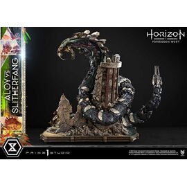Horizon Forbidden West Ultimate Diorama Masterline Series Statue Aloy vs. The Slitherfang 82 cm