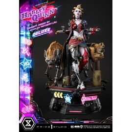 Batman Ultimate Premium Masterline Series Statue Cyberpunk Harley Quinn Deluxe Version 60 cm