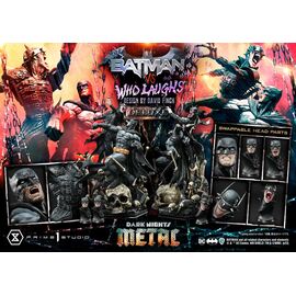 Dark Nights: Metal Ultimate Premium Masterline Series Statue 1/4 Batman VS Batman Who Laughs Deluxe Bonus Version 67 cm