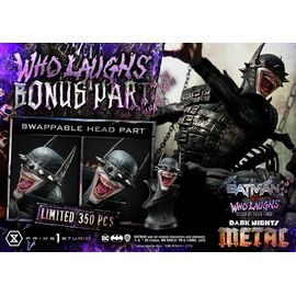 Dark Nights: Metal Ultimate Premium Masterline Series Statue 1/4 Batman VS Batman Who Laughs Deluxe Bonus Version 67 cm