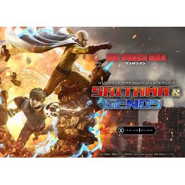 One-Punch Man Premium Masterline Series Statue 1/4 Saitama & Genos 73 cm