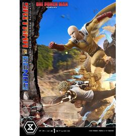 One-Punch Man Premium Masterline Series Statue 1/4 Saitama & Genos 73 cm