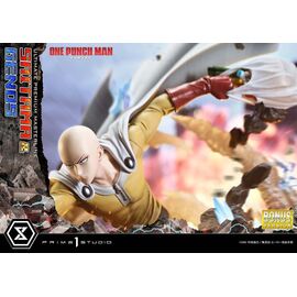 One-Punch Man Premium Masterline Series Statue 1/4 Saitama & Genos DX Bonus Version 73 cm