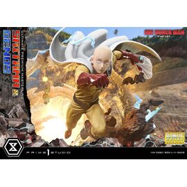 One-Punch Man Premium Masterline Series Statue 1/4 Saitama & Genos DX Bonus Version 73 cm