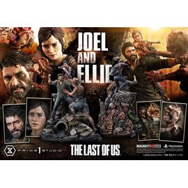 The Last of Us Part I Ultimate Premium Masterline Series Statue Joel & Ellie Deluxe Bonus Version (The Last of Us Part I) 73 cm