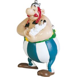 Asterix Figure Obelix with Dogmatix 8 cm