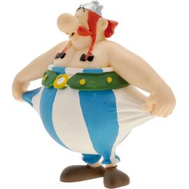 Asterix Figure Obelix holding his pants 8 cm