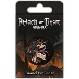 Attack on Titan Enamel Pin Badge S3 (Eren Titan Rage)
