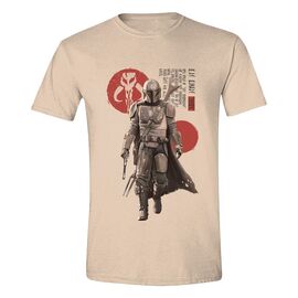 Star Wars The Mandalorian T-Shirt Mandalorian Script Size M