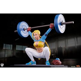 Street Fighter Premier Series Statue 1/4 Cammy: Powerlifting Alpha 41 cm