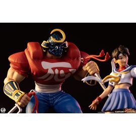 Street Fighter Street Jam Statues 1/10 Sakura & Sodom 22 cm