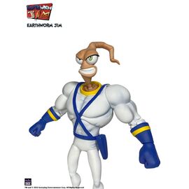 Earthworm Jim Accessory Pack Wave 1: Worm Body & Jim Heads