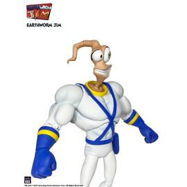 Earthworm Jim Accessory Pack Wave 1: Worm Body & Jim Heads