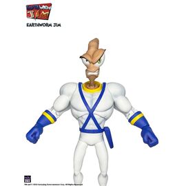 Earthworm Jim Accessory Pack Wave 1: Worm Body & Jim Heads