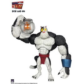 Earthworm Jim Action Figure Wave 1: Bob the Killer Goldfish & #4 15 cm