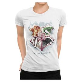 Harry Potter T-Shirt Water Colour Crest