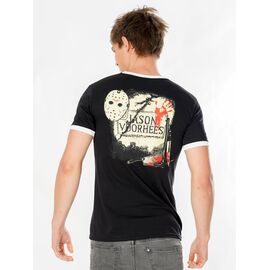 Friday the 13th T-Shirt Life Ring Mask Reverse