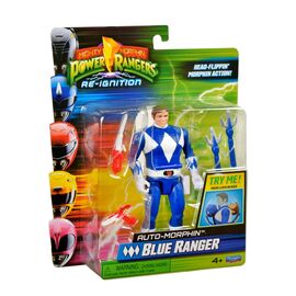 Mighty Morphin Power Rangers Action Figure Auto-Morphin Blue Ranger 12 cm
