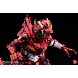 Godzilla x Evangelion Gekizou Series Statues 4-Pack Type-3 Kiryu Eva colour Ver. Metallic color Limited Ver. 9 cm